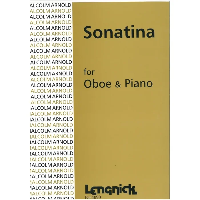 Arnold, Malcolm – Sonatina for Oboe and Piano, Op 28