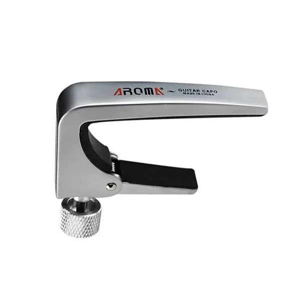 Aroma AC-11Matte Acoustic / Electric Guitar Capo Silver