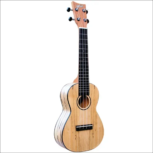 Ashton Concert Ukulele Spalted Maple Uke500Spm