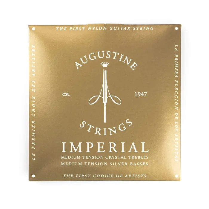 Augustine Imperial/Red Classic Guitar Strings, Medium-High Tension