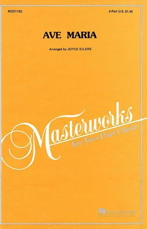 Ave Maria 2 Pt Arr Eilers (Octavo)