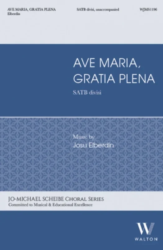 Ave Maria Gratia Plena Satb Divisi A Cappella Octavo