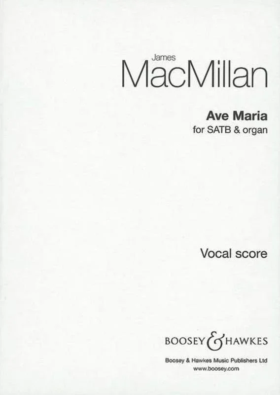 Ave Maria SATB/Organ