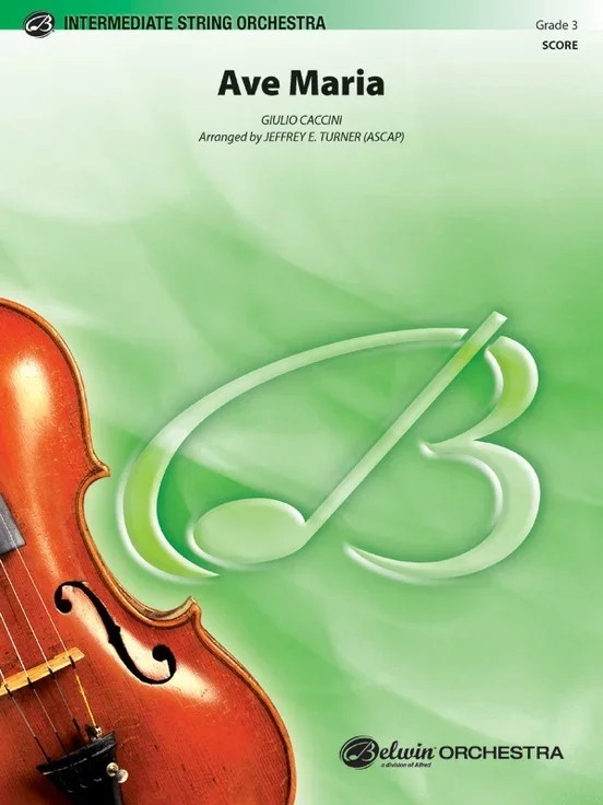 Ave Maria String Orchestra Gr 3 Conductor Score