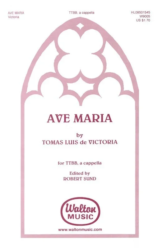 Ave Maria TTBB A Cappella