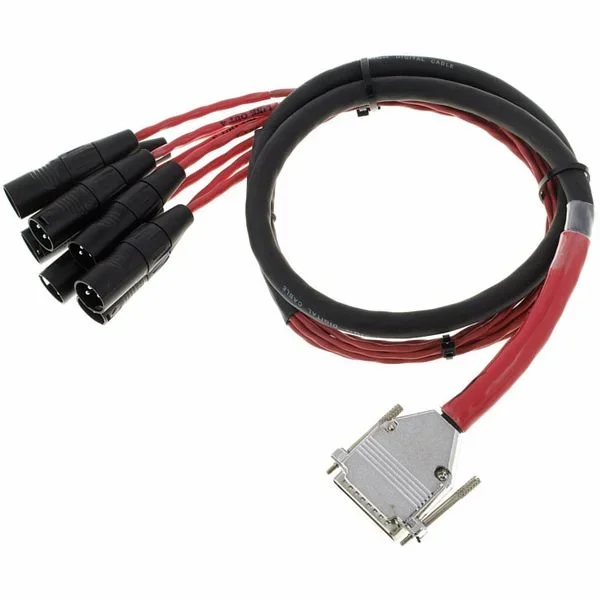 Avid DB25 – XLRM Digisnake 4