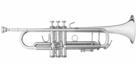 B&S BS313720W Professional Challenger I Series Bb Trumpet Silver Plated