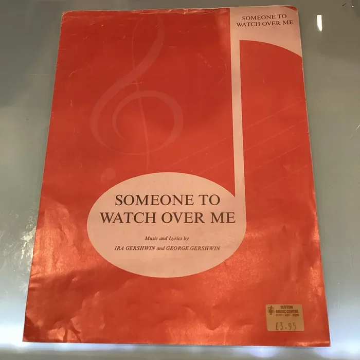 (B-Stock) Someone To Watch Over Me – Ira and George Gershwin – Single Sheet for Piano and Voice