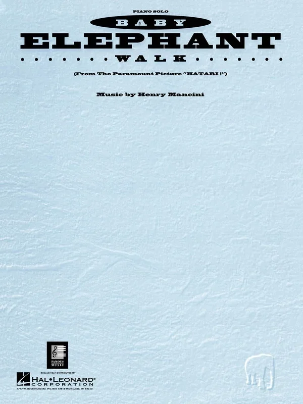 Baby Elephant Walk (Single Music Sheet) Ps (Sheet Music)
