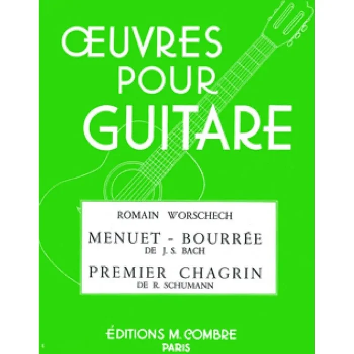 Bach & Schumann – Menuet-bourrée / Premier chagrin