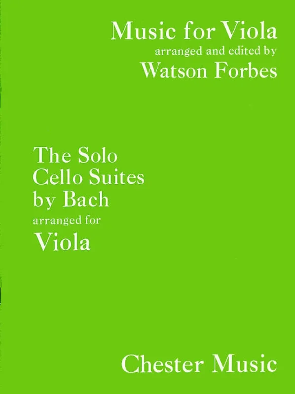 Bach: 6 Cello Suites, BWV 1007-1012 (arr. for viola)