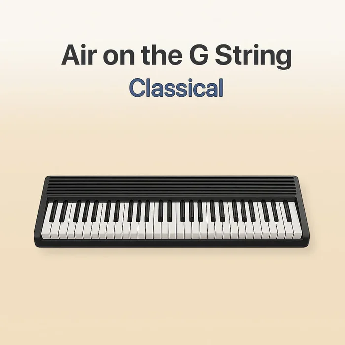 Bach Air on the G String Sheet Music
