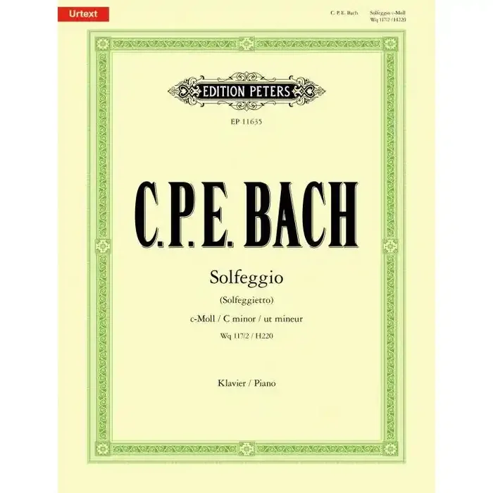 Bach, Carl Philipp Emanuel Solfeggio