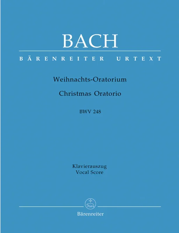 Bach: Christmas Oratorio BWV248 – Vocal Score