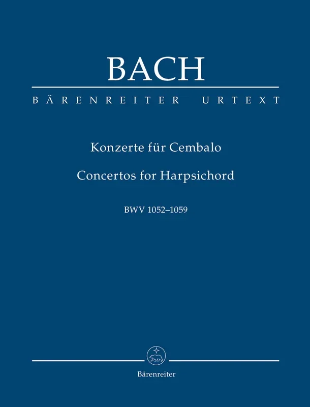 Bach: Complete Keyboard Concertos – Study Score