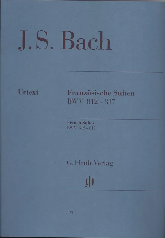 Bach French Suites BWV 812-817