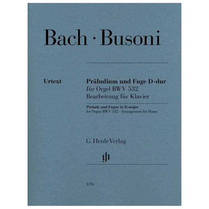 Bach, J.S – Prelude and Fugue in D major