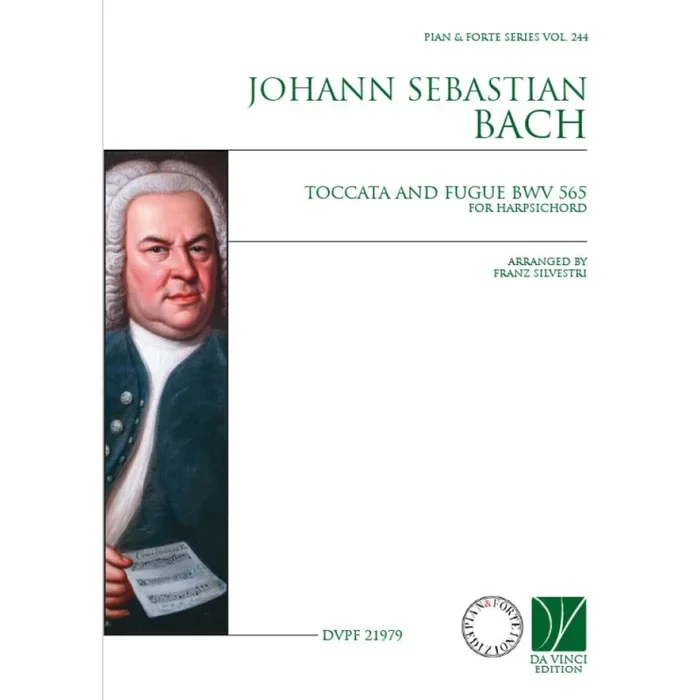Bach, J.S – Toccata and Fugue BWV 565, for Harpsichord