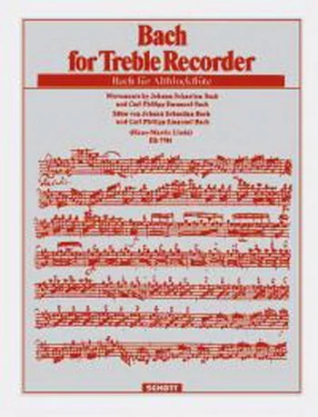 Bach J. S. : Bach For Treble Recorder & Piano (hans-martin Linde)