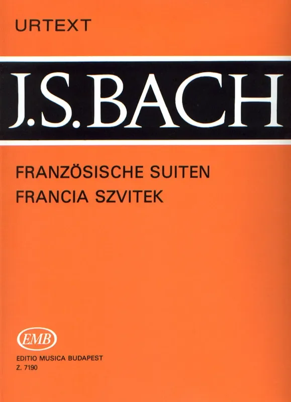Bach, J.S. French Suites BWV 812-817 for Keyboard