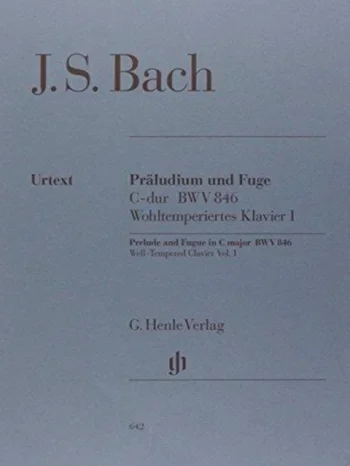 Bach J. S. : Prelude And Fugue: C BWV846 Piano (Henle)