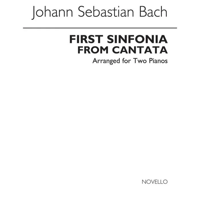 Bach, Johann Sebastian – First Sinfonia From Cantata 35 (Walter Emery)