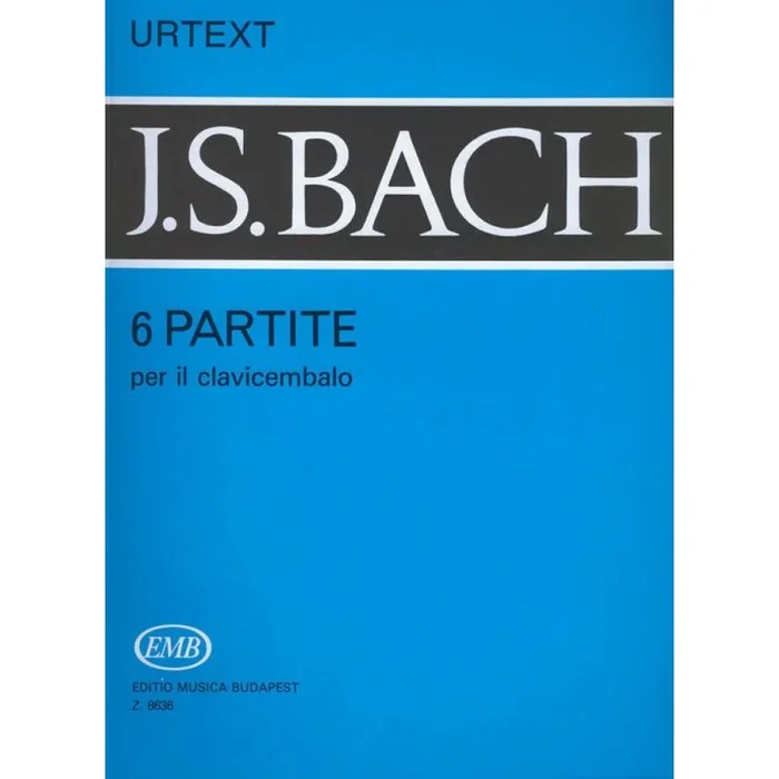 Bach, Johann Sebastian – Six Partitas for harpsichord (piano)