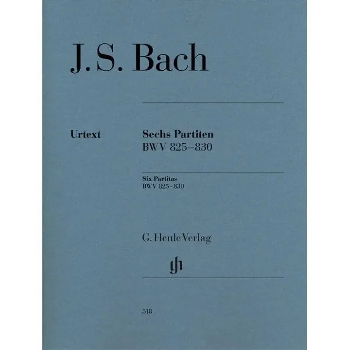 Bach, Johann Sebastian Six Partitas BWV 825-830