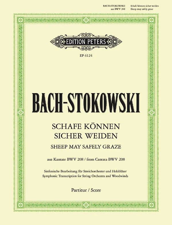 Bach: Sheep May Safely Graze