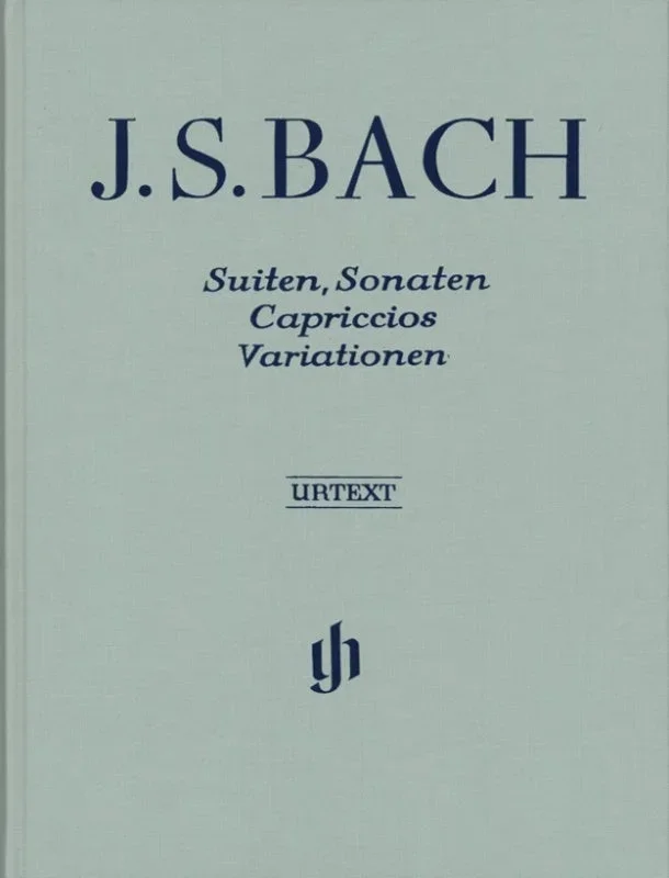 Bach: Suites Sonatas Capriccios & Variations Piano Bound