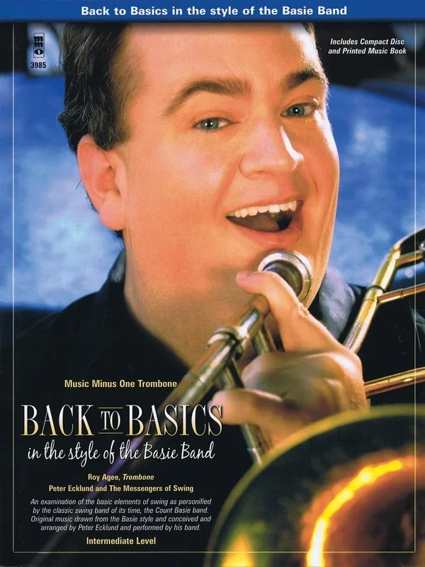 Back To Basics Style Of Basie Trombone Book/CD (Softcover Book/CD)