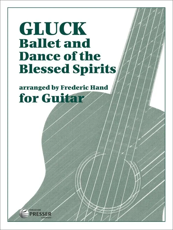 Ballet And Dance Of Blessed Spirits Guitar (Softcover Book)