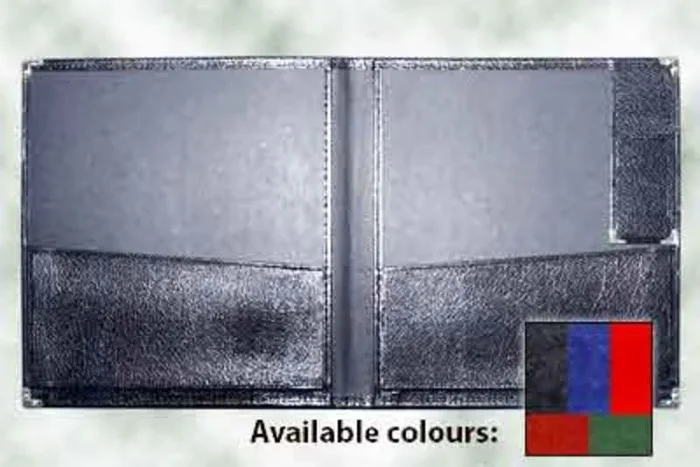 Band Folder 12X14 With Pencil Pocket Black (Folder) Book