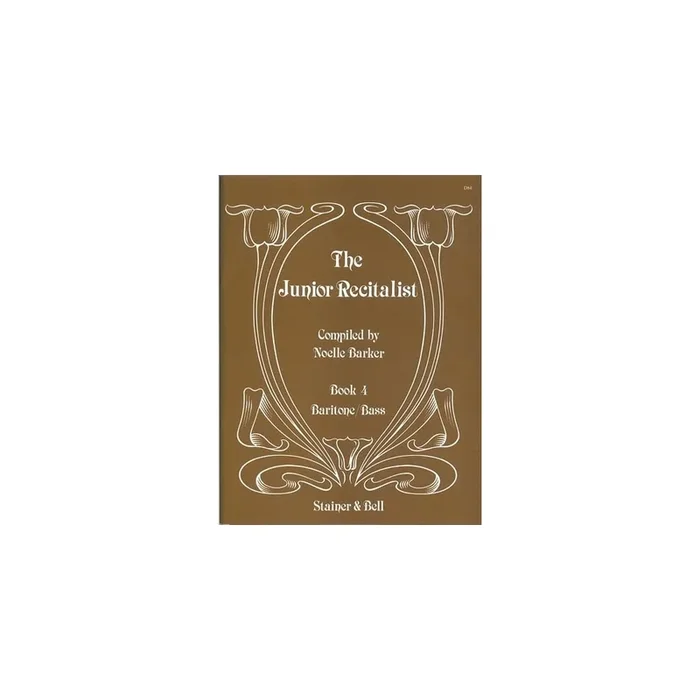 Barker, Noelle (compiler) – The Junior Recitalist Book 4. Baritone/Bass
