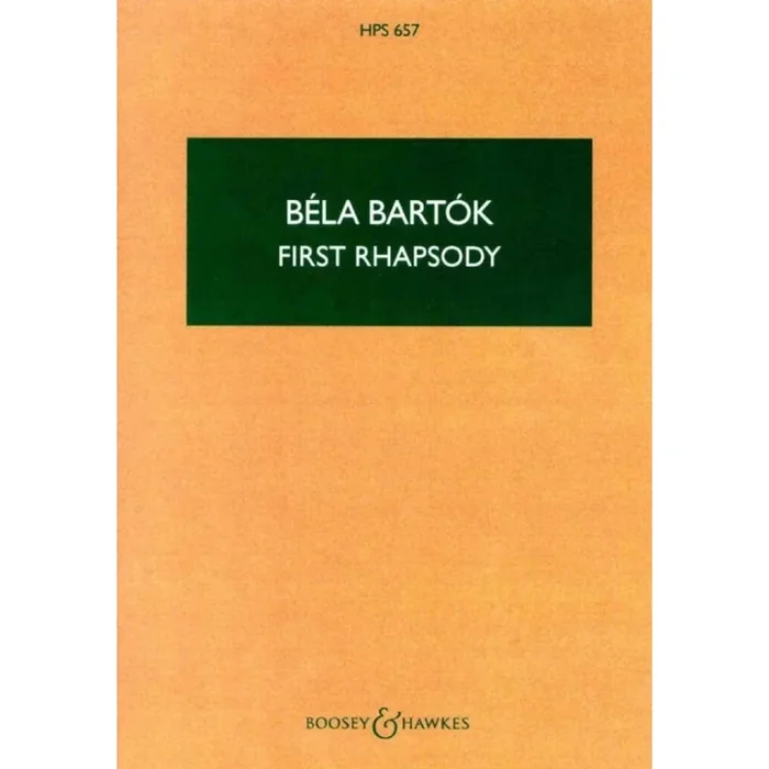 Bartók, Béla – Rhapsody No. 1 HPS 657