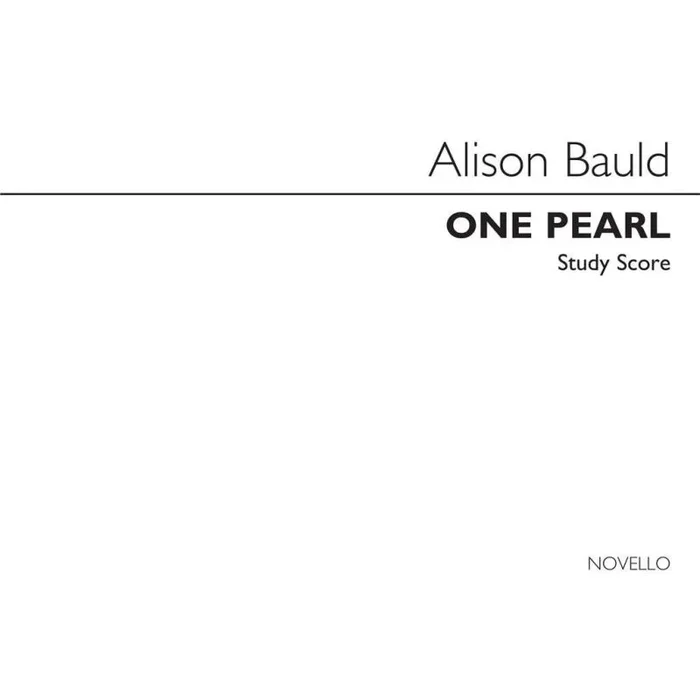 Bauld, Alison – One Pearl