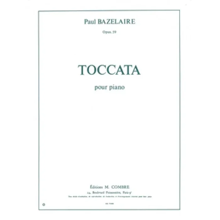 Bazelaire, Paul – Toccata Op.59