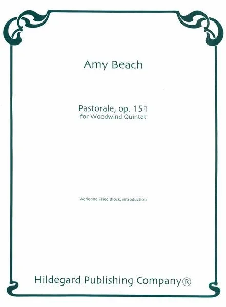 Beach: Pastorale, Op. 151
