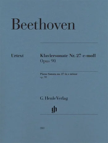 Beethoven : Piano Sonata E Minor Op.90/2: Piano (Henle)