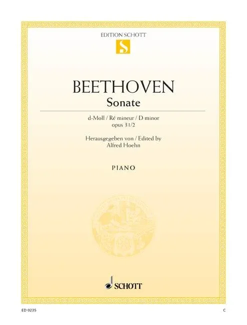 Beethoven: Piano Sonata No. 17 in D Major, Op. 31, No. 2