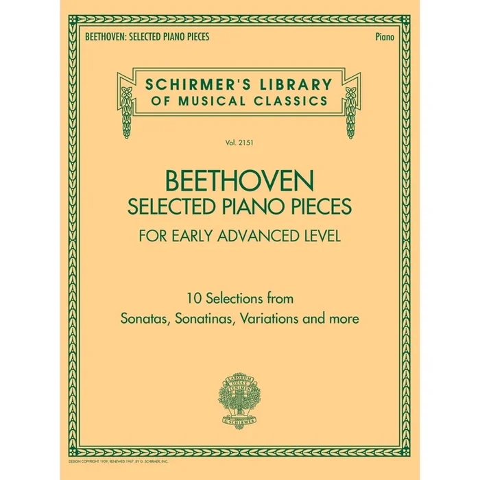 Beethoven: Selected Piano Pieces