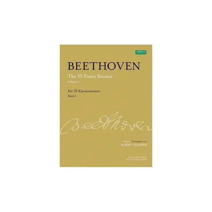 Beethoven The 35 Piano Sonatas Volume 1 – Die 35 Klaviersonaten (incl. CD)
