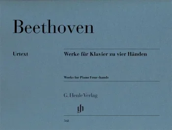 Beethoven : Works For Piano 4 Hands (Henle)