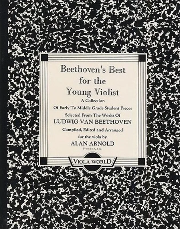 Beethovens Best For The Young Violist (Softcover Book)