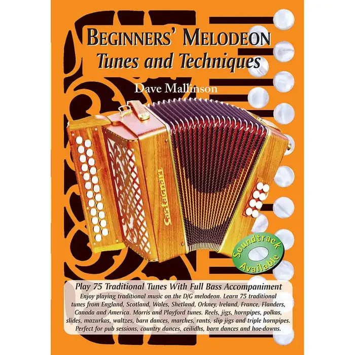 Beginners‘ Melodeon Tunes and Techniques Book – Dave Mallinson