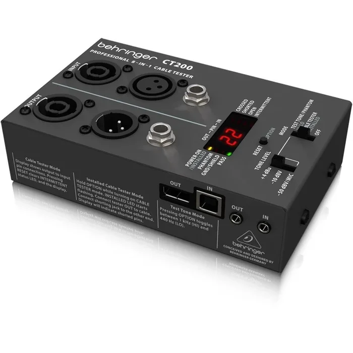 BEHRINGER CT200 CABLE TESTER