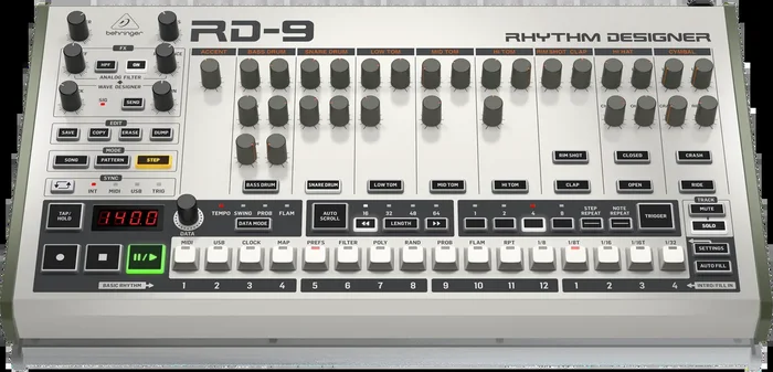 Behringer RD-9 Analog Drum Machine RD9