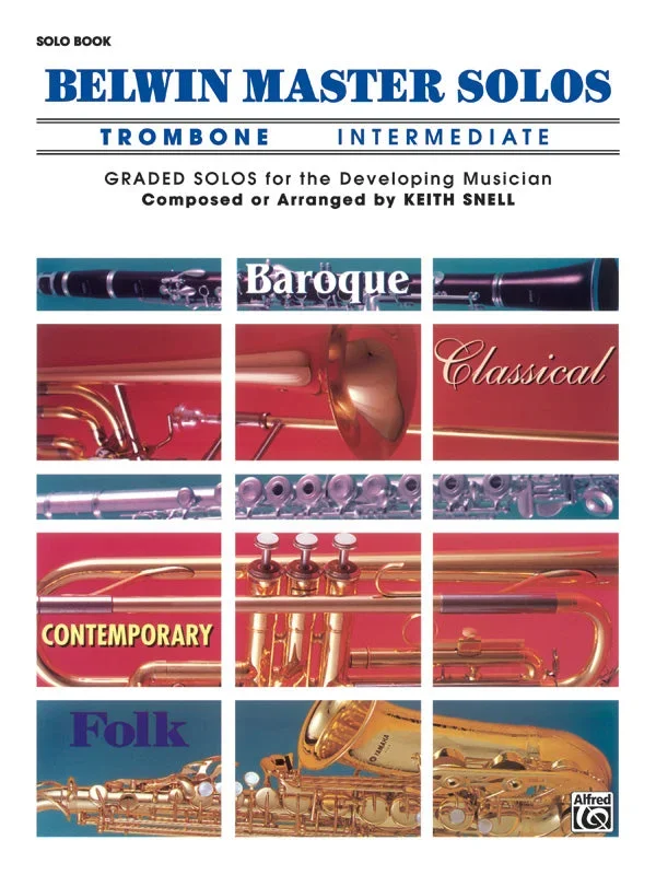 Belwin Master Solos – Trombone Intermediate