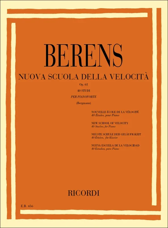 Berens: New School of Velocity, Op. 61