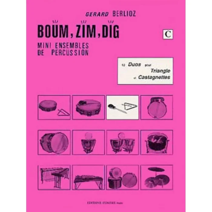 Berlioz, Gérard – Boum, Zim, Dig Vol.C – 12 duos